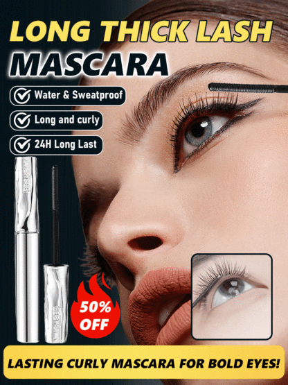 [Enlarge your eyes]Small steel tube mascara,2025 hot-selling mascara!