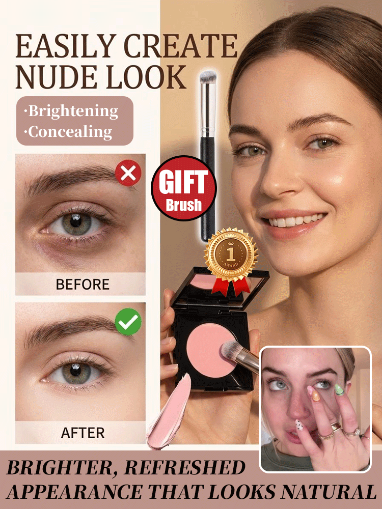 [Free Makeup Brush] Eye Brightening and Concealing Serum【Powerful coverage for dark circles and blemishes!】