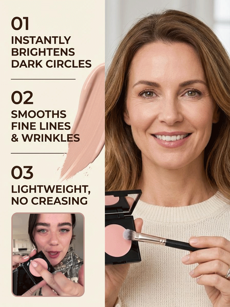[Free Makeup Brush] Eye Brightening and Concealing Serum【Powerful coverage for dark circles and blemishes!】