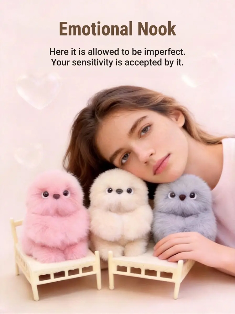 Smart Companion Pet Robot【Lifelike and natural—offering you the most authentic companionship!】
