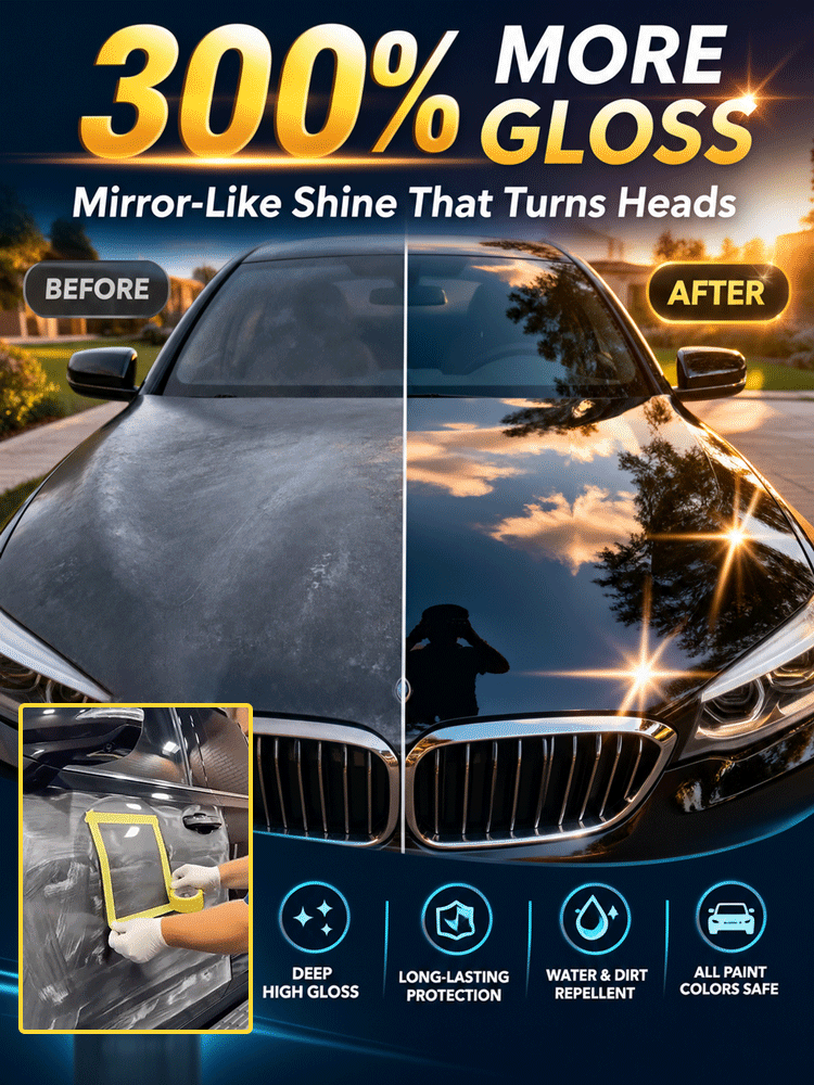 【Limited-time Buy 1 Get 1 Free!】This scratch repair product combines polishing, brightening, anti-aging, and hydrophobic properties in one, instantly restoring your car to like-new condition!