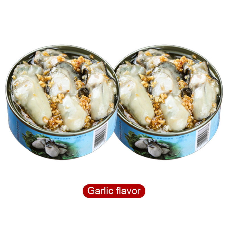【Fresh and Juicy Fat Oysters】Spicy Garlic Sauce Marinated Oyster Cans【Buy 1 Get 1 Free for a Limited Time！】