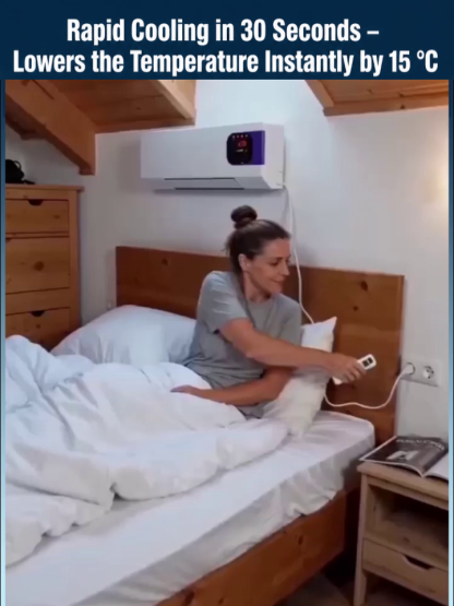 【Cools down in 3 seconds, a summer essential!】Wall-mounted Heating and Cooling Air Conditioner【One unit is equivalent to four, meeting all your needs!】