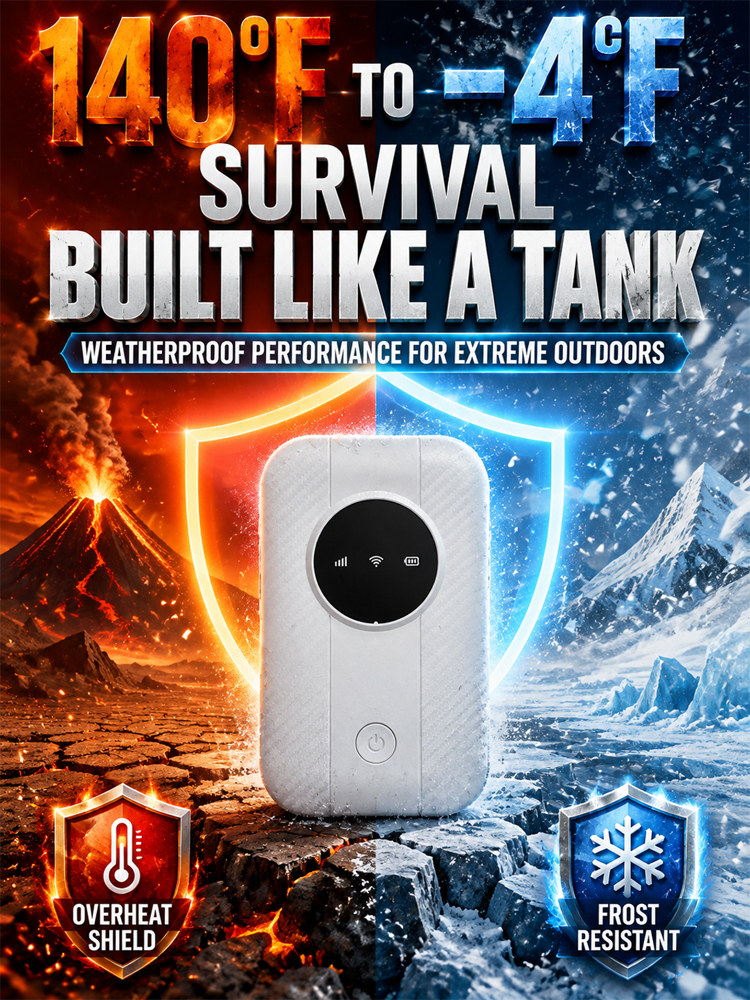 2026 New Portable WiFi [No monthly fees or contracts required, buy once and get it free for life, available worldwide!]