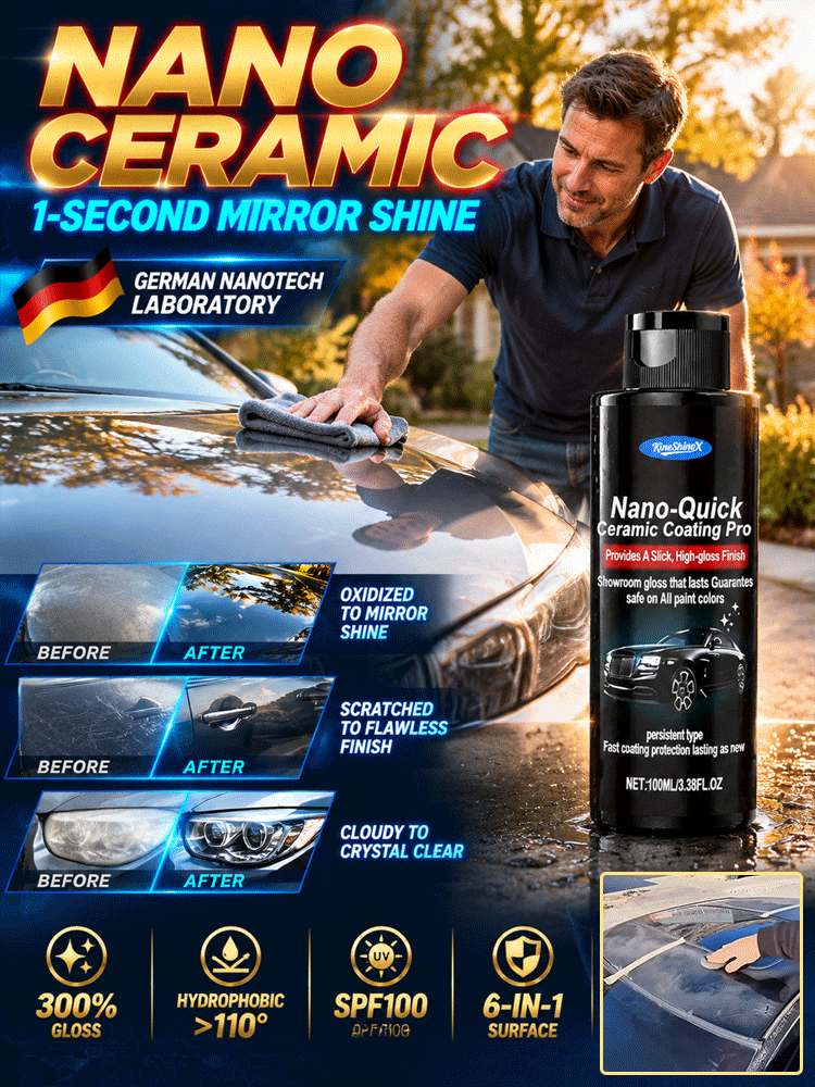 【Limited-time Buy 1 Get 1 Free!】This scratch repair product combines polishing, brightening, anti-aging, and hydrophobic properties in one, instantly restoring your car to like-new condition!