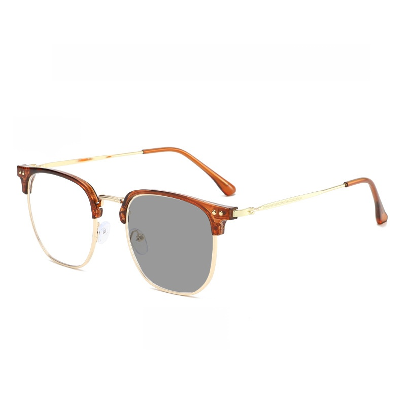 [No Eye Exam Required] Retro-Style Smart Zoom Photochromic Reading Glasses【It also features photochromic properties, blue light protection, and fatigue reduction!】