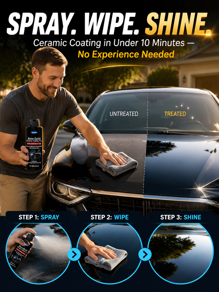 【Limited-time Buy 1 Get 1 Free!】This scratch repair product combines polishing, brightening, anti-aging, and hydrophobic properties in one, instantly restoring your car to like-new condition!