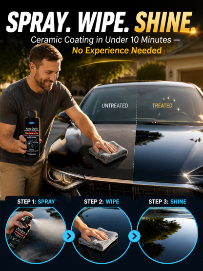【Limited-time Buy 1 Get 1 Free!】This scratch repair product combines polishing, brightening, anti-aging, and hydrophobic properties in one, instantly restoring your car to like-new condition!