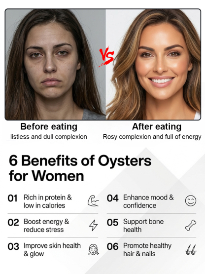 【Fresh and Juicy Fat Oysters】Spicy Garlic Sauce Marinated Oyster Cans【Buy 1 Get 1 Free for a Limited Time！】