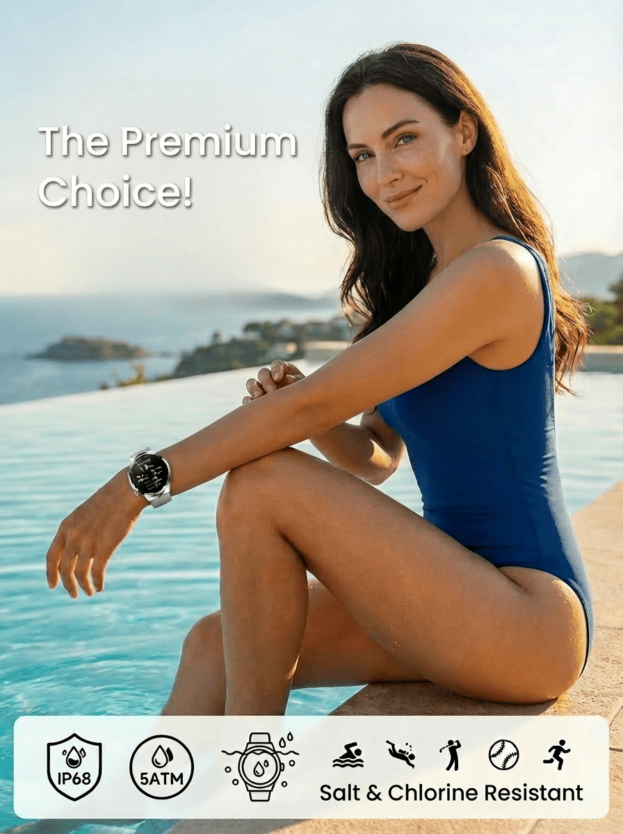 Steel strap Watch4 Pro blood sugar watch【Make calls, monitor your health—your smart life manager!】