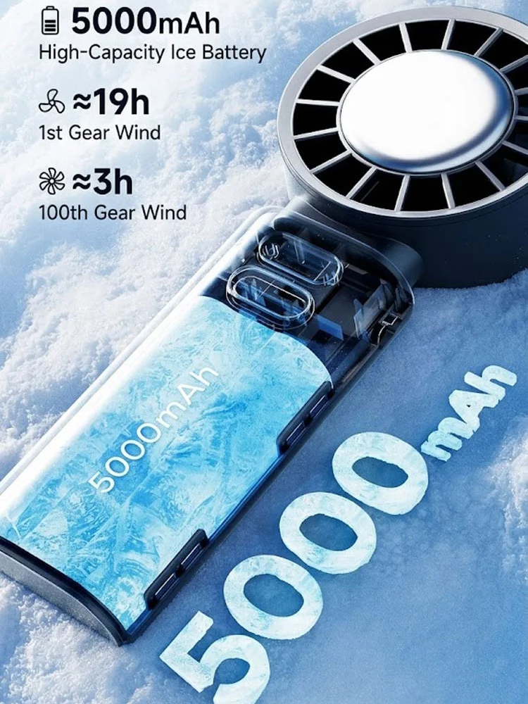 【World Cup Limited Edition】Semiconductor Handheld Cooling Fan【Aerospace-grade semiconductor cooling, instant cooling in 3 seconds!】
