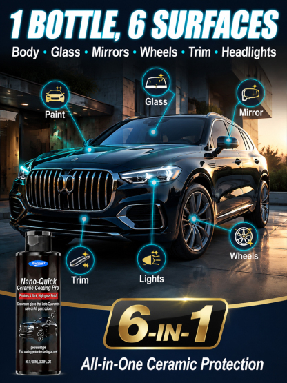 【Limited-time Buy 1 Get 1 Free!】This scratch repair product combines polishing, brightening, anti-aging, and hydrophobic properties in one, instantly restoring your car to like-new condition!
