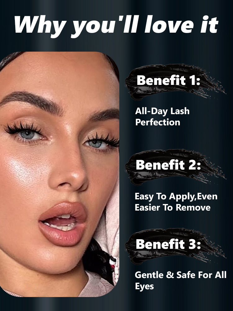 [Enlarge your eyes]Small steel tube mascara,2025 hot-selling mascara!