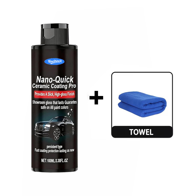 【Limited-time Buy 1 Get 1 Free!】This scratch repair product combines polishing, brightening, anti-aging, and hydrophobic properties in one, instantly restoring your car to like-new condition!