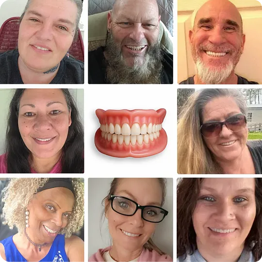 【💯Awarded the highest food-grade safety certification!💯】🔥Rediscover Confidence with a Smile Denture Kit🔥👍Buy one get one free, 98.9% positive reviews, 99% repurchase rate!