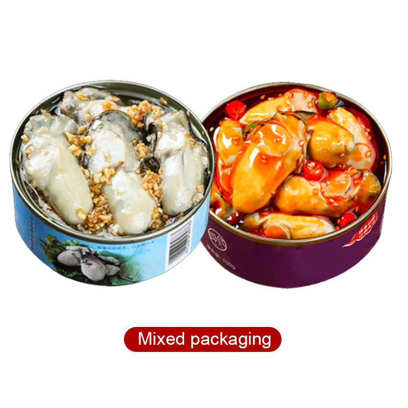 【Fresh and Juicy Fat Oysters】Spicy Garlic Sauce Marinated Oyster Cans【Buy 1 Get 1 Free for a Limited Time！】