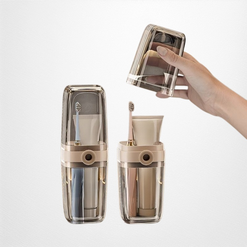 Toothbrush and soap storage box