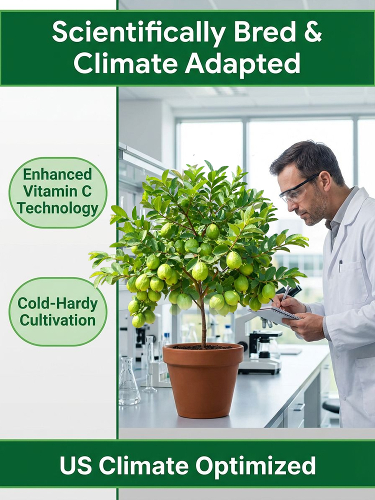 【Specially Adapted for UK Climates】🍊Plant once, enjoy fresh superfruit year after year. 