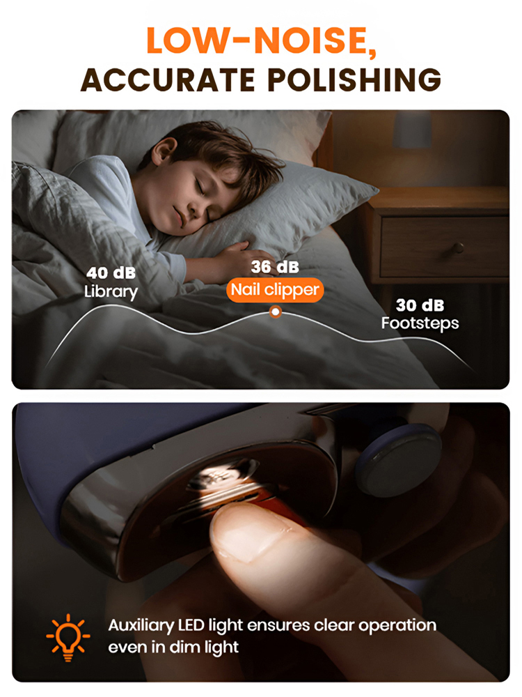 Let me show you the nail clippers used by wealthy Americans，Safe, simple, and cordless.No more flying debris