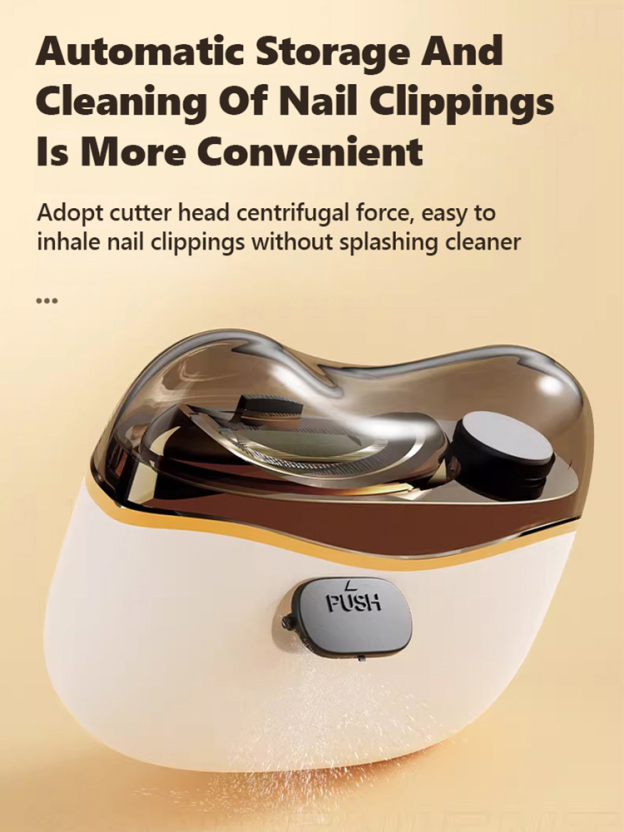 Let me show you the nail clippers used by wealthy Americans，Safe, simple, and cordless.No more flying debris