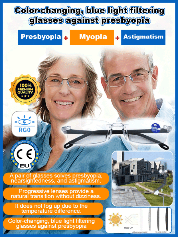 👓The latest smart Zoom glasses, Comfortable, lightweight，designed to keep your eyes healthy and sharp.