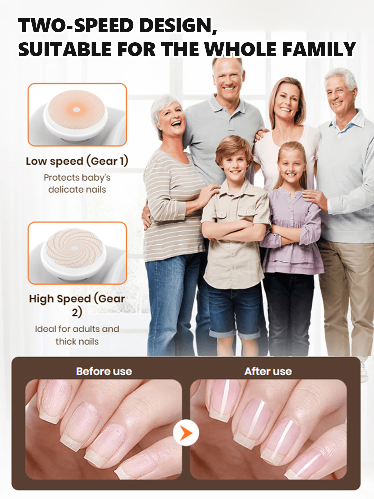 Let me show you the nail clippers used by wealthy Americans，Safe, simple, and cordless.No more flying debris