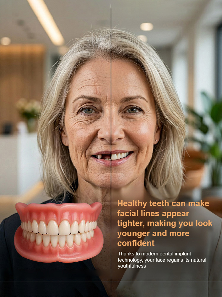 【200,000 Repurchases】🔬🏥 Better‑than‑implant solution – 30 years of research for a flawless, secure fit.