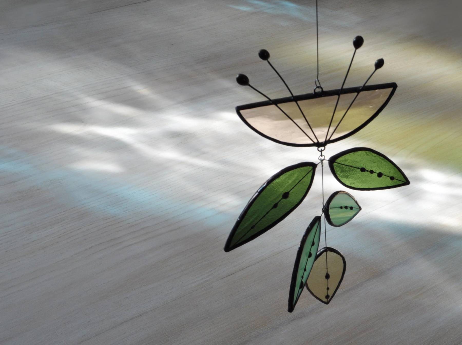 Handcraft Stained Glass Flower