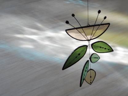 Handcraft Stained Glass Flower