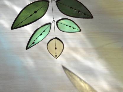 Handcraft Stained Glass Flower