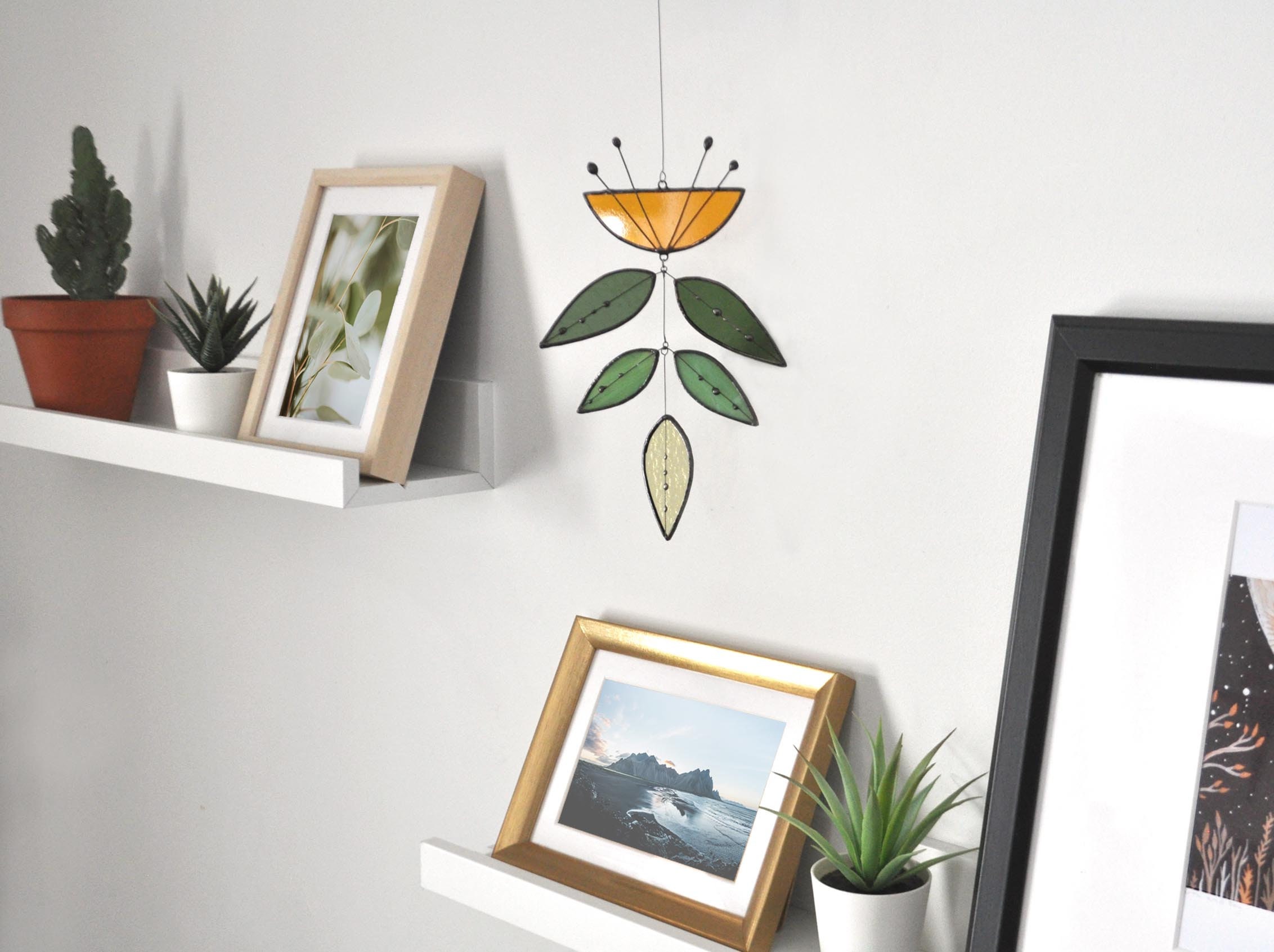 Handcraft Stained Glass Flower