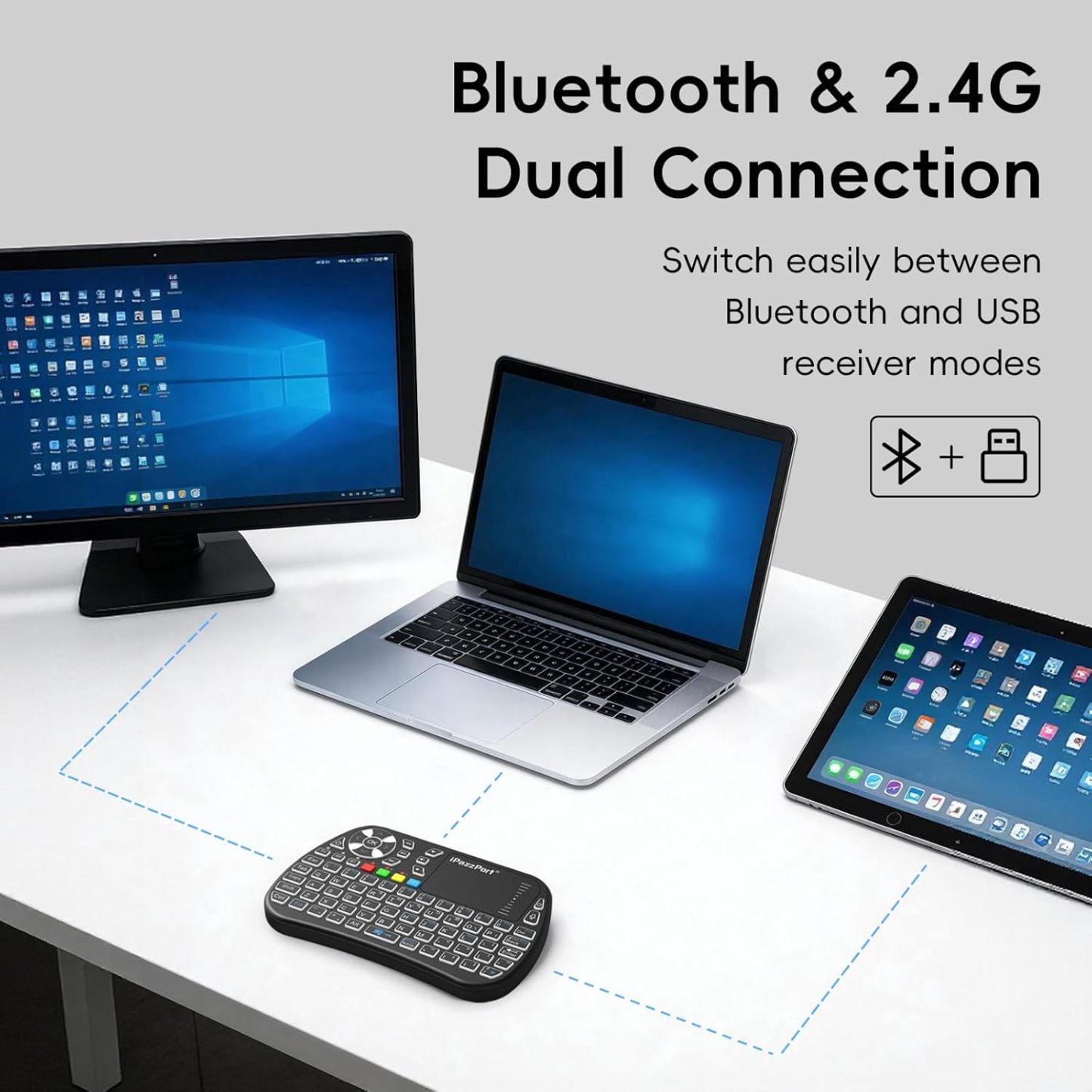 Backlit Bluetooth Keyboard (for vSeeBox)