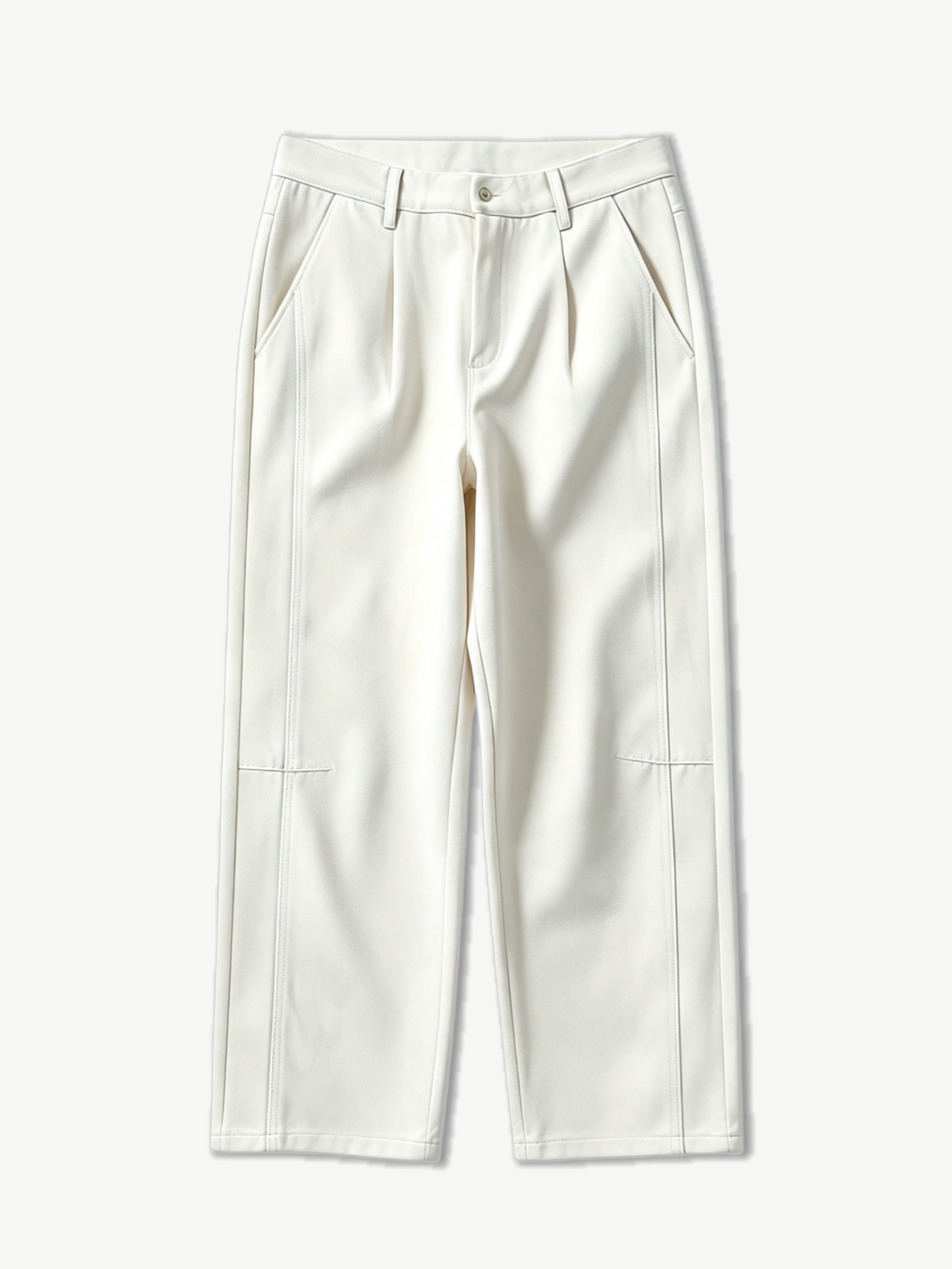 BEIGE CANVAS PANTS
