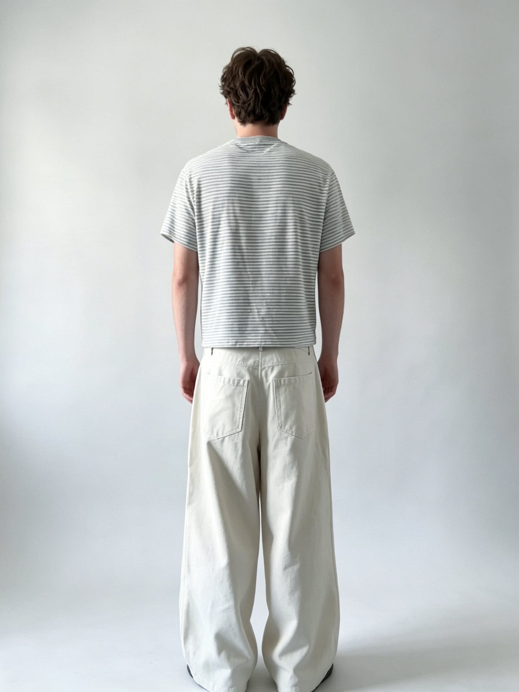 BEIGE CANVAS PANTS