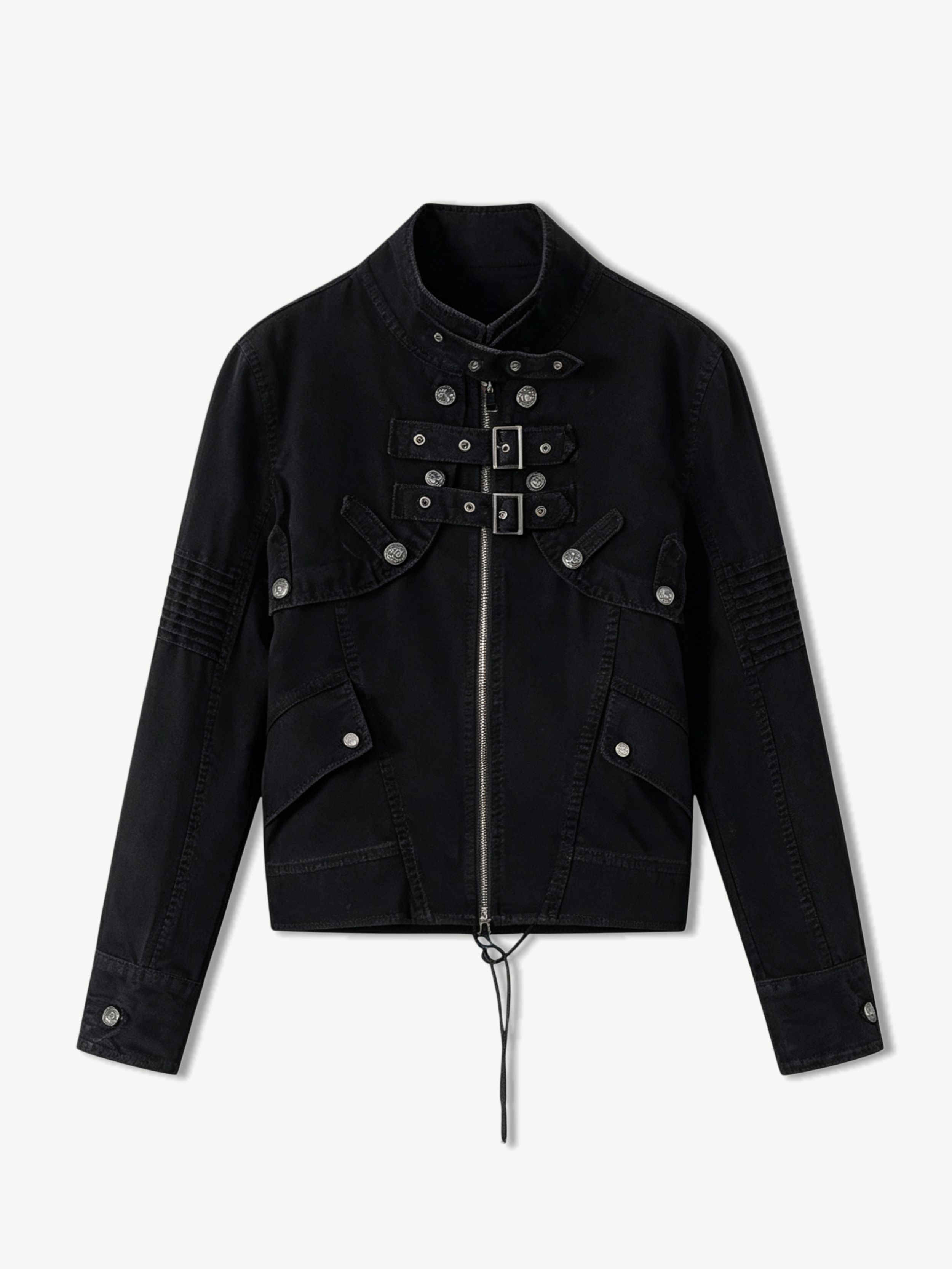 Spring2026 Detachable hussar jacket