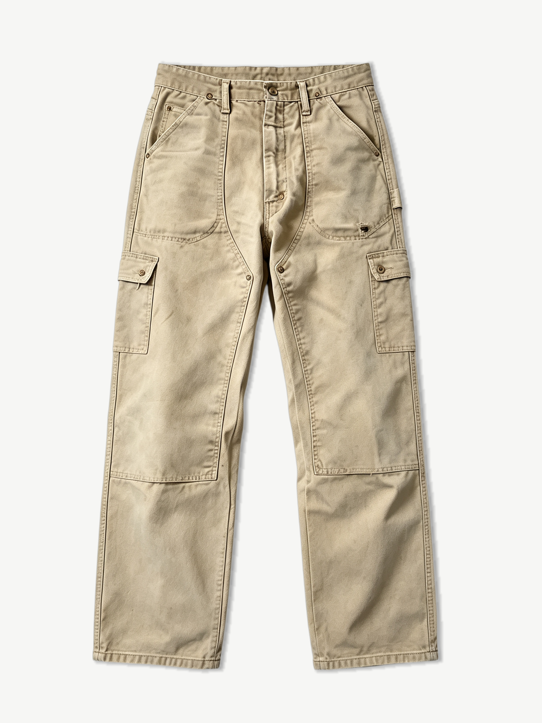 1880s-INSPIRED CANVAS TROUSERS