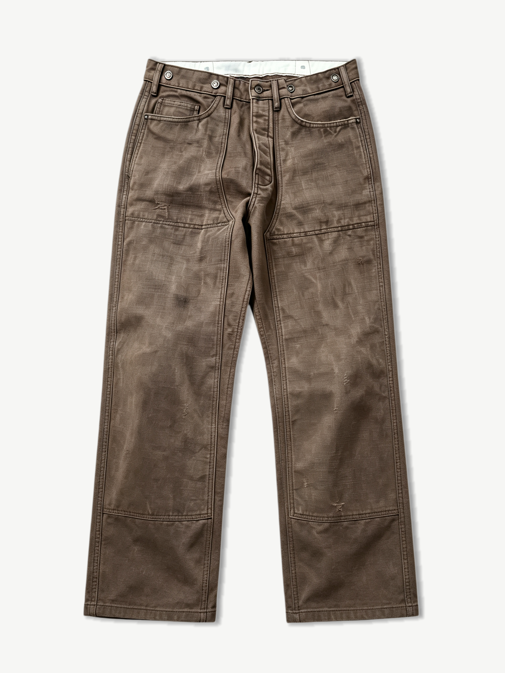 1880s-INSPIRED CANVAS TROUSERS