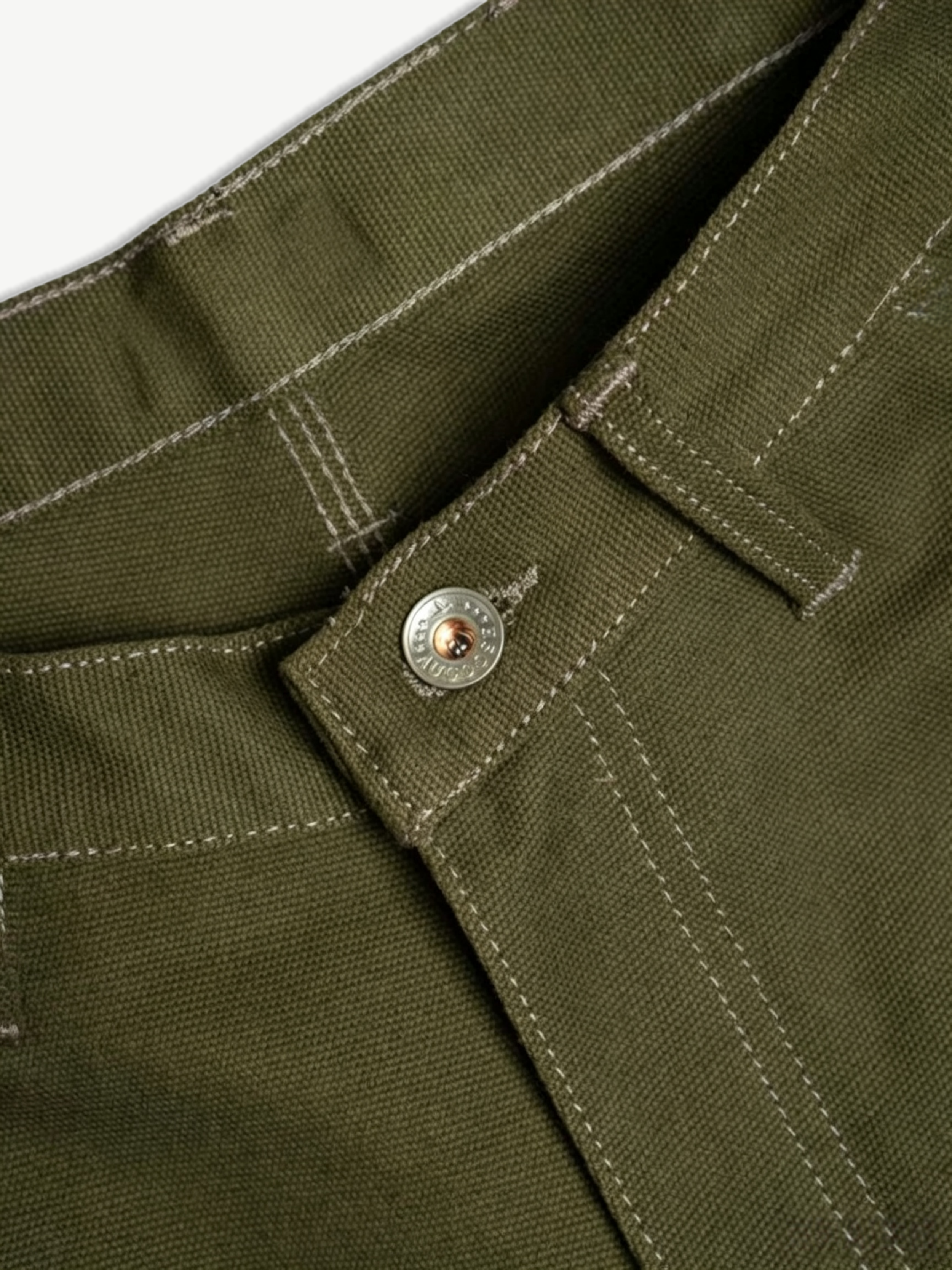 MULTI-POCKET CANVAS PANTS - 17 Oz DUCK CANVAS