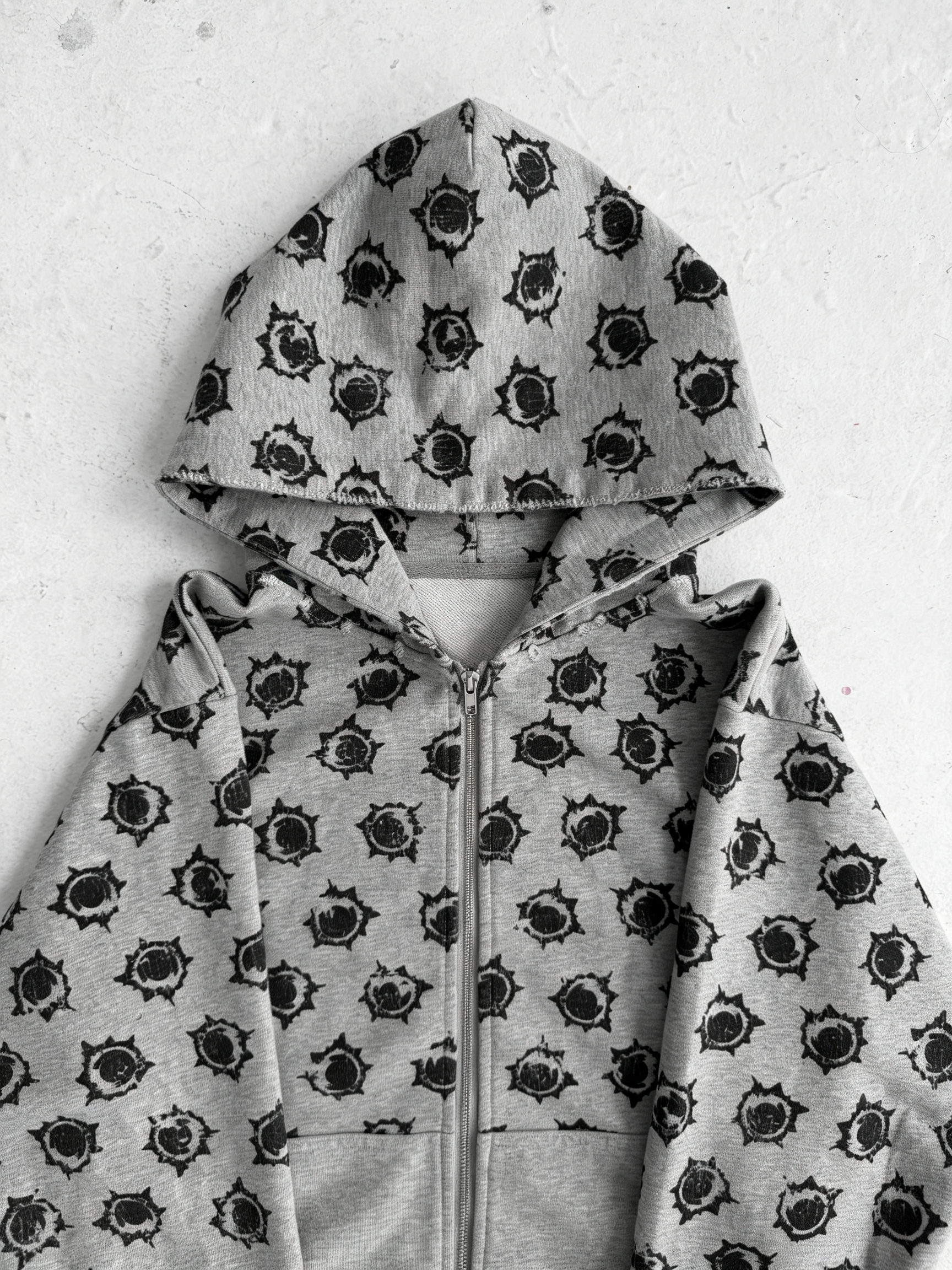 “Bullet Hole” Zip up Hoodie