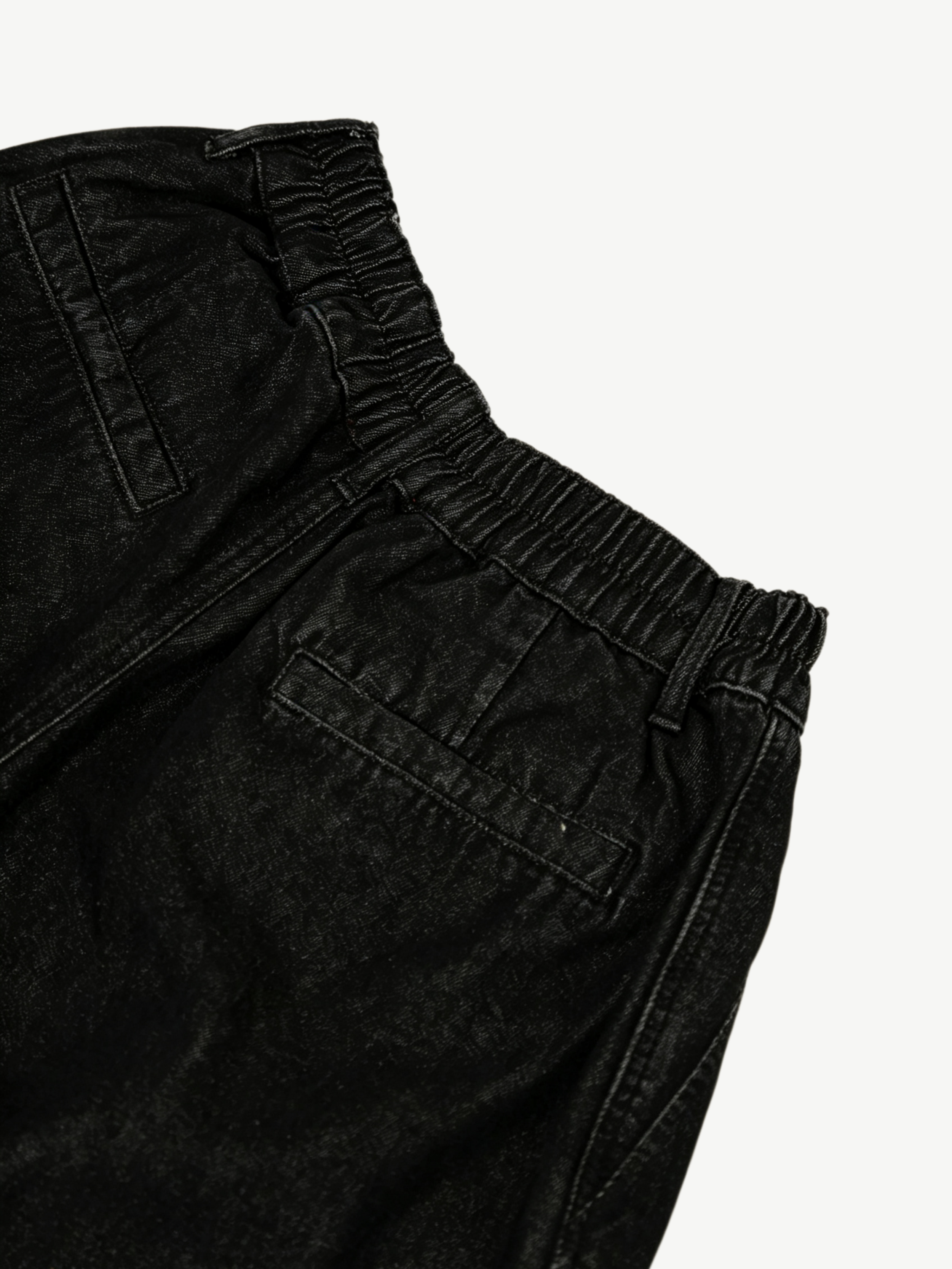 Balloon Denim Jeans | Black