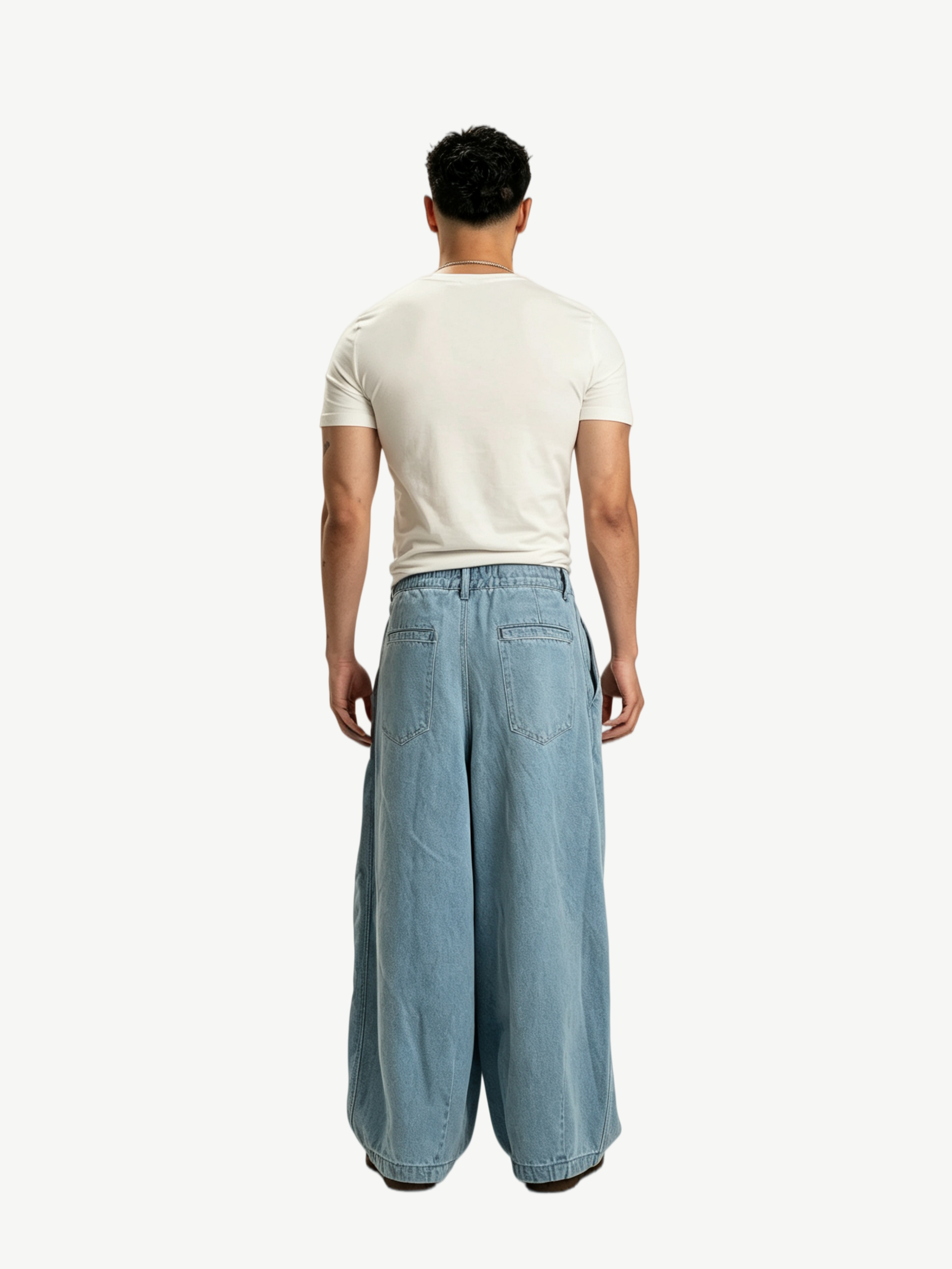 Balloon Denim Jeans | Blue