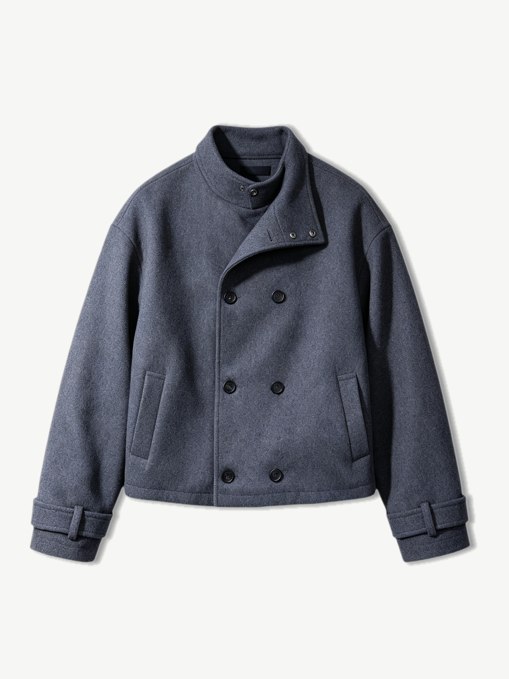 Double-Breasted Wool Jacket