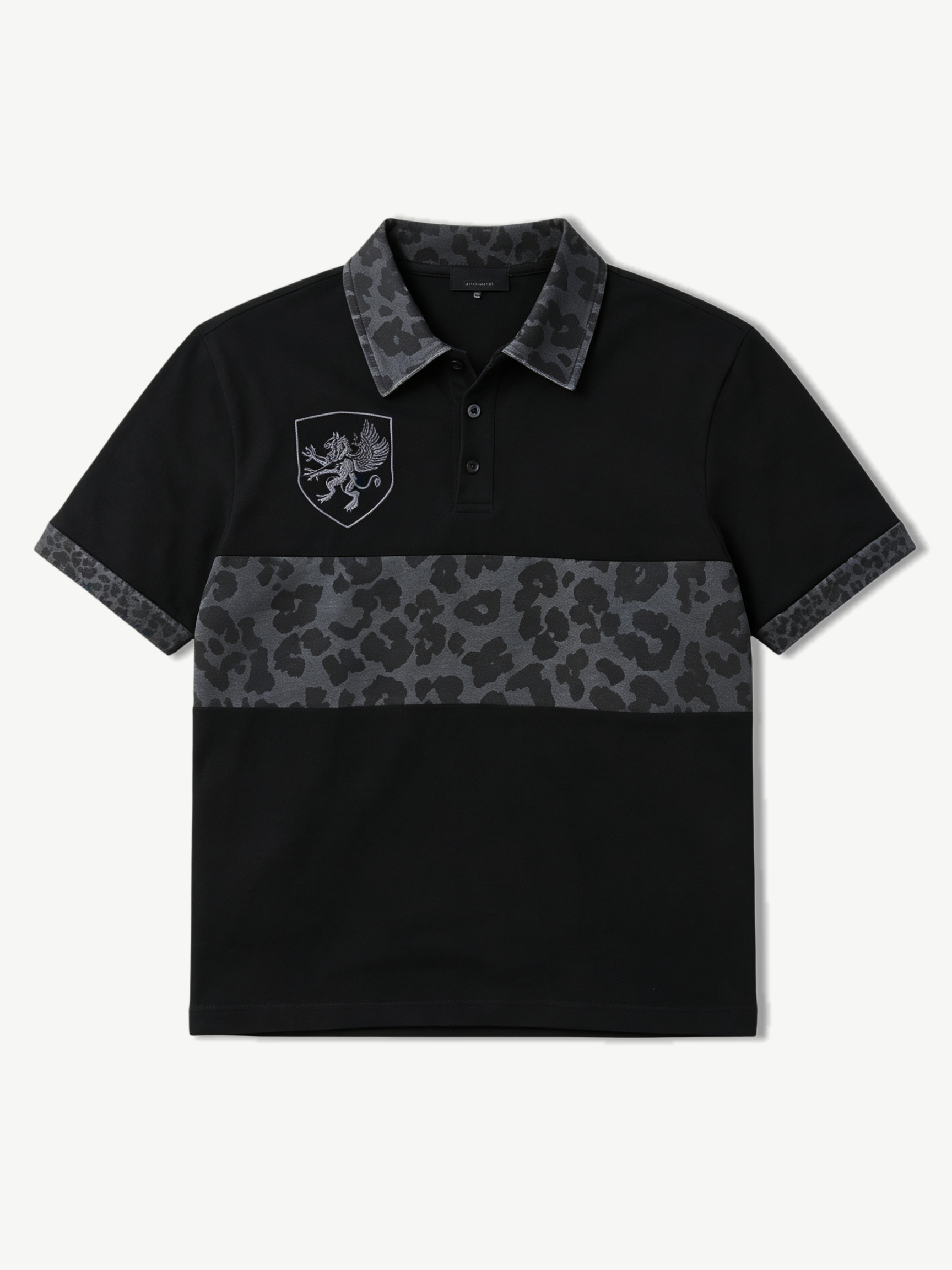 LEOPARD POLO SHIRT