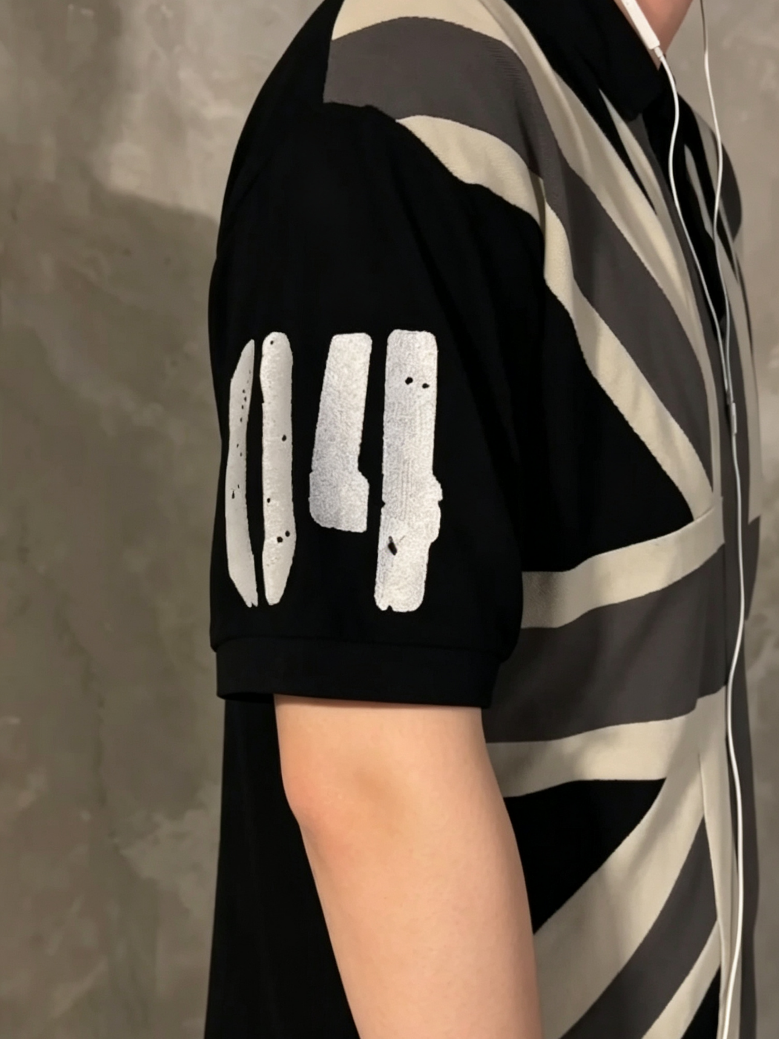 SKULL KNIT POLO