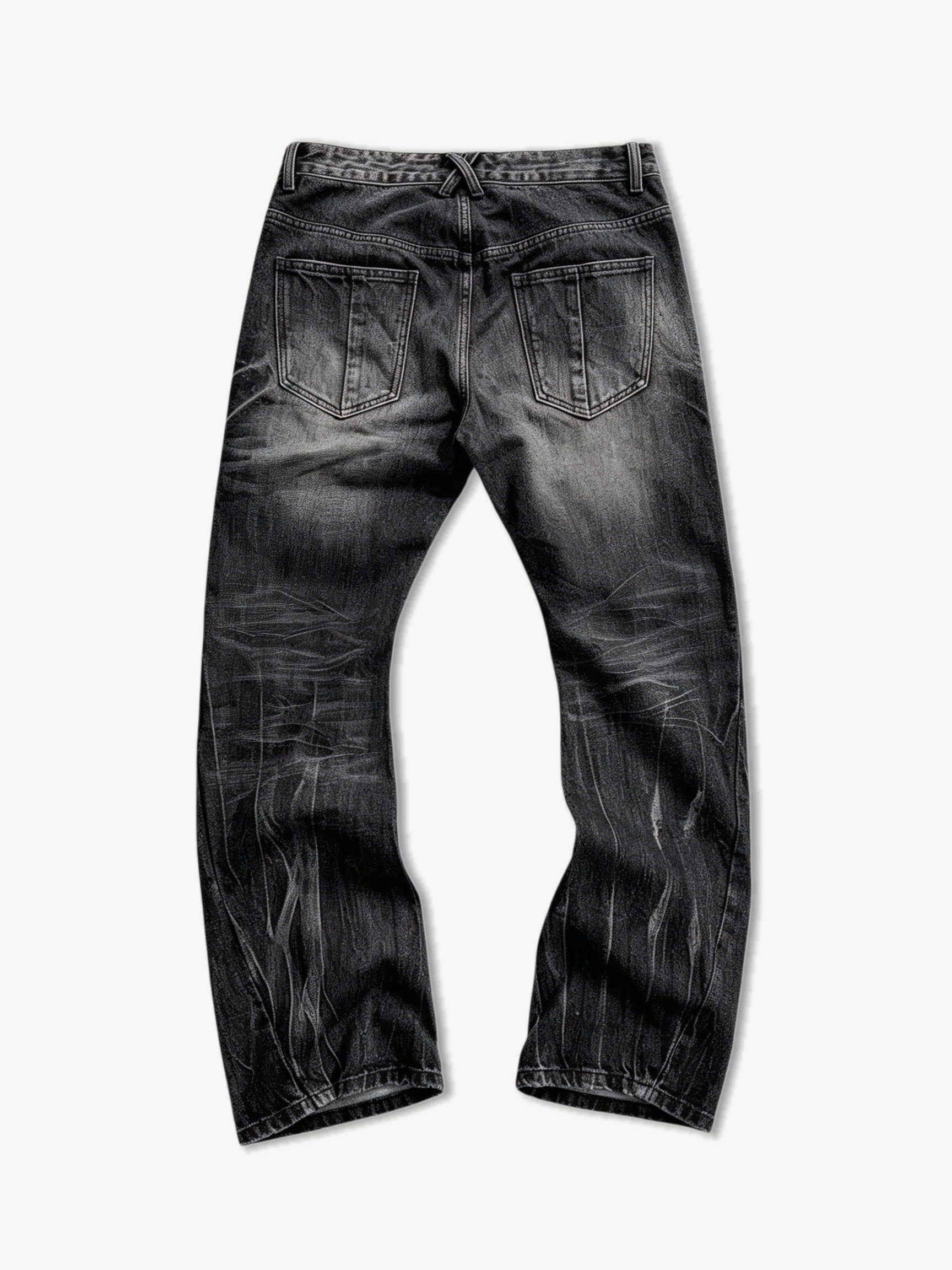 WASHED RIPPLE DENIM