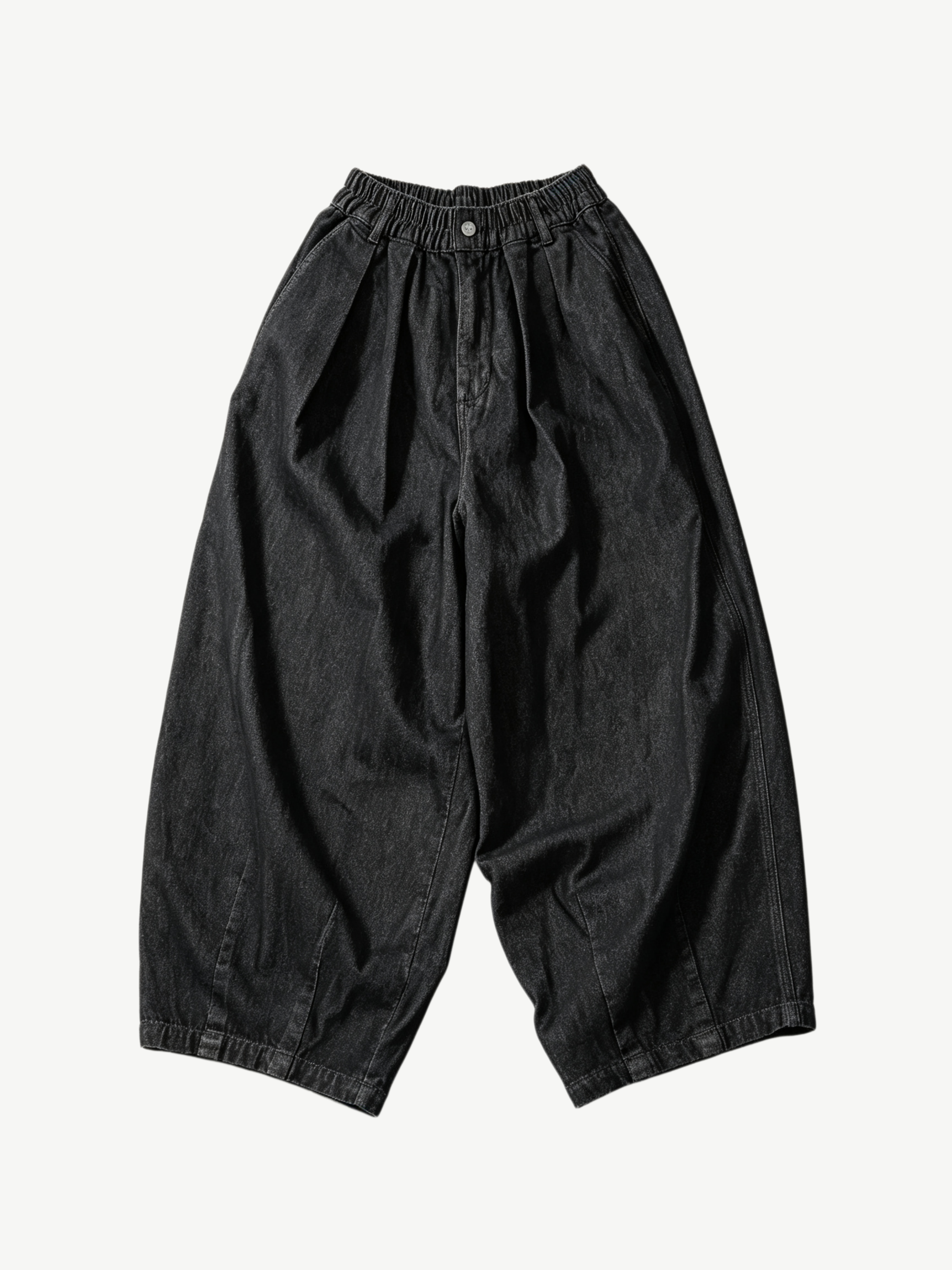 Balloon Denim Jeans | Black