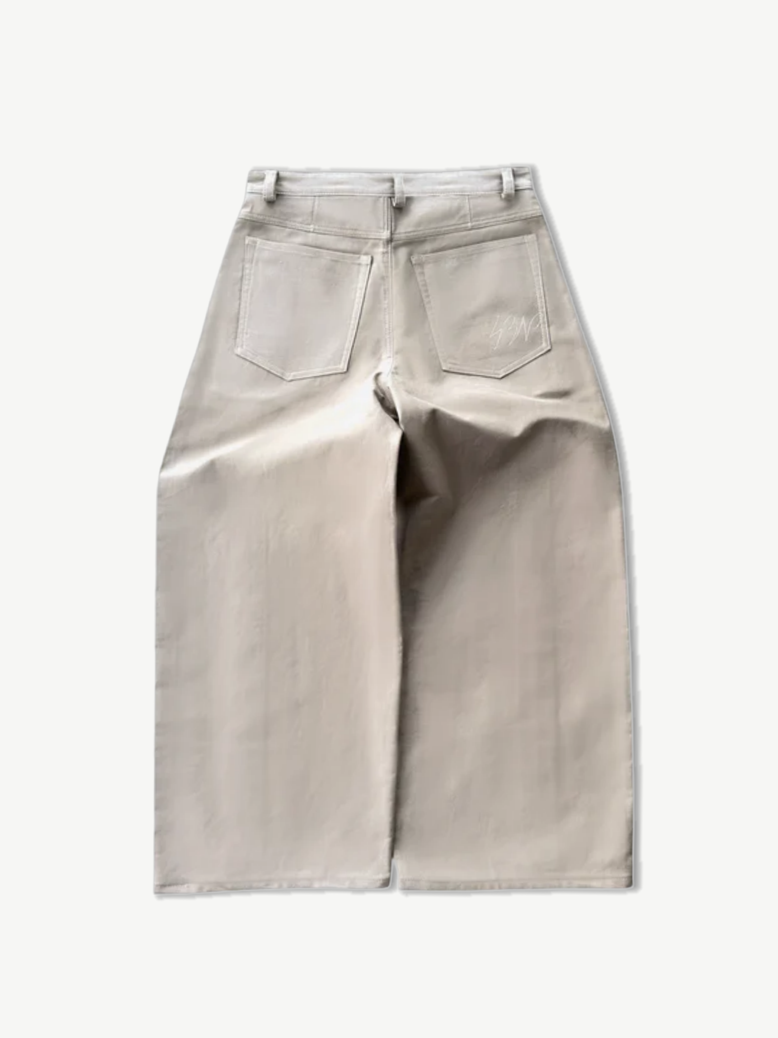 11OZ STRUCTURED PLEATED TROUSERS