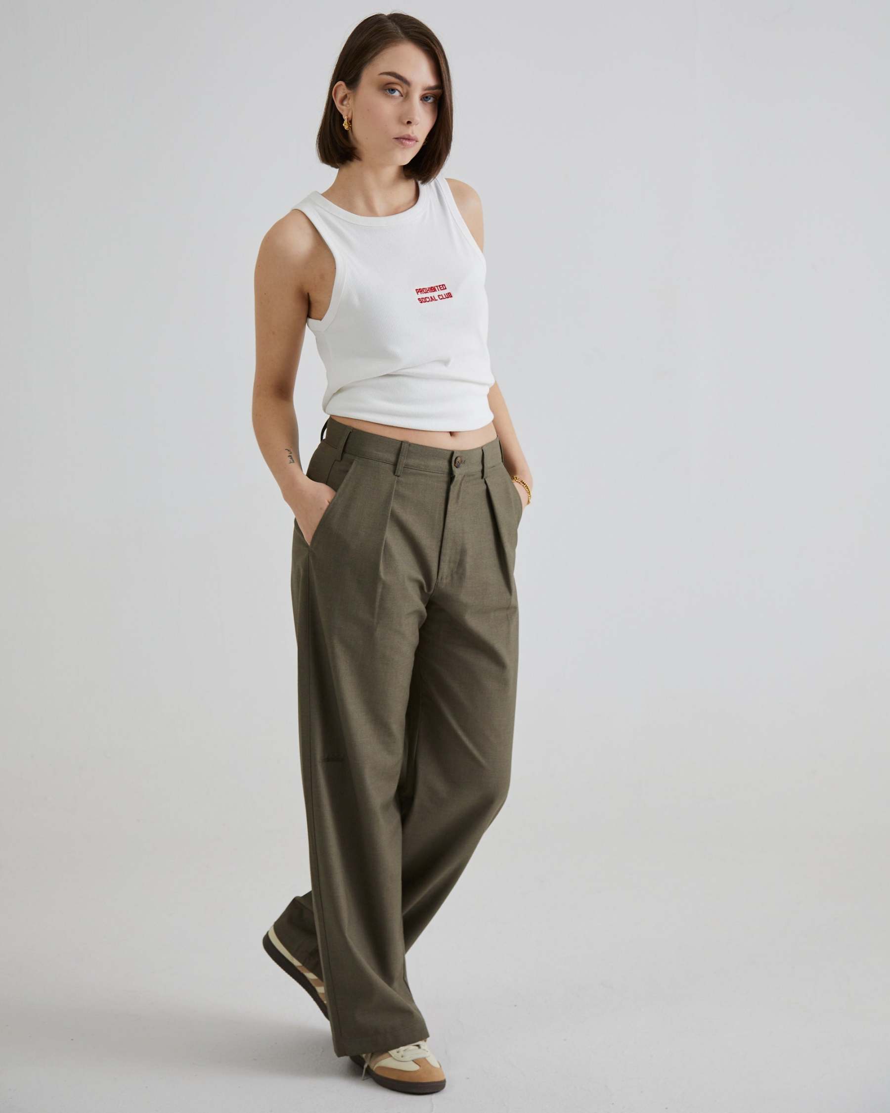 SOHO PLEATED PANTS