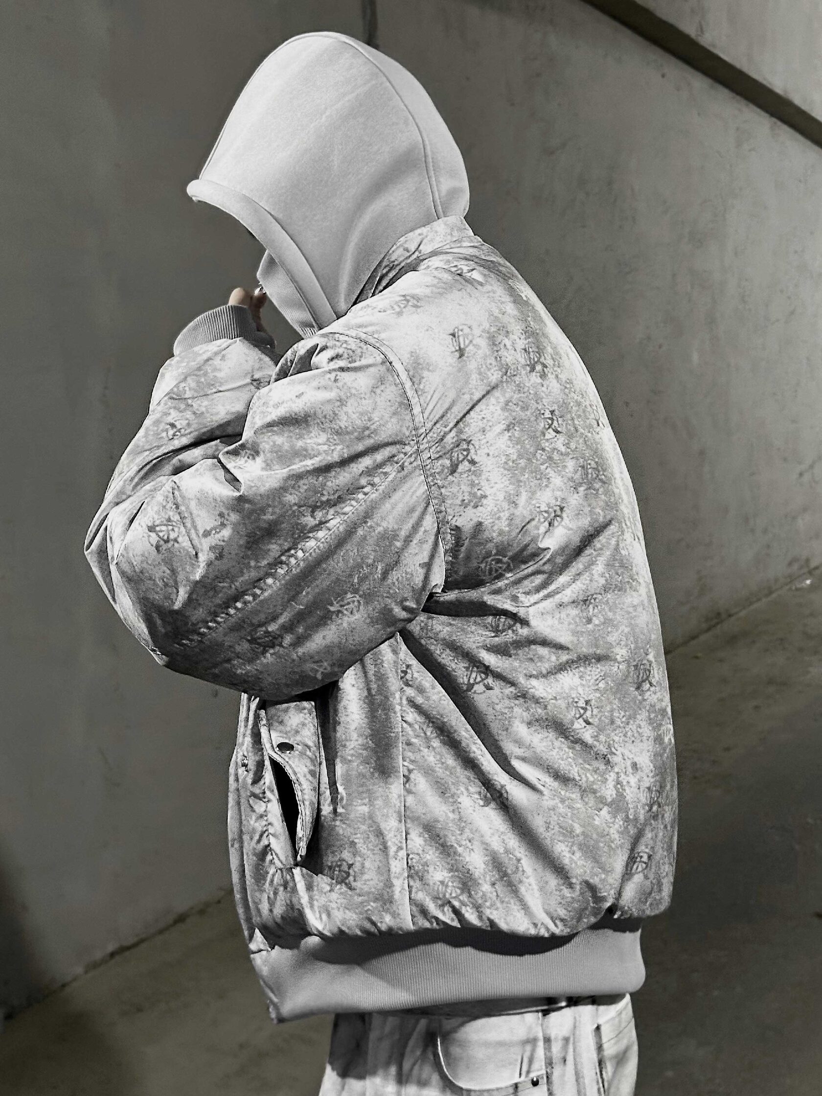 Winter bomber jacket