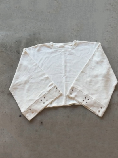 WIDE-CUFF WAFFLE LONG SLEEVE